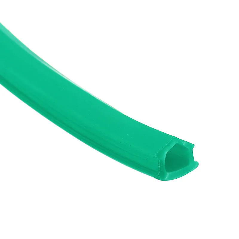 Aluminum Profile Slot Cover Flat Seal Green 3Meter 6mm 2020 Series