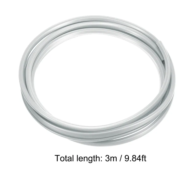 Aluminum Profile Slot Cover Flat Seal Silver 3Meter 6mm 2020 Series 1Pcs
