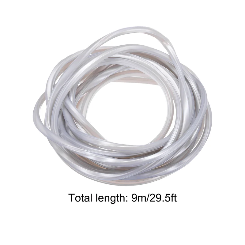 Aluminum Profile Slot Cover Flat Seal Silver Grey 9M 8mm 3030, 4040 Series 1Pcs
