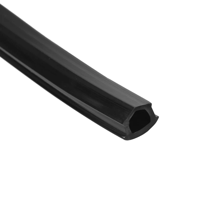 Aluminum Profile Slot Cover Flat Seal Black 8M 10mm 4545 5050 Series
