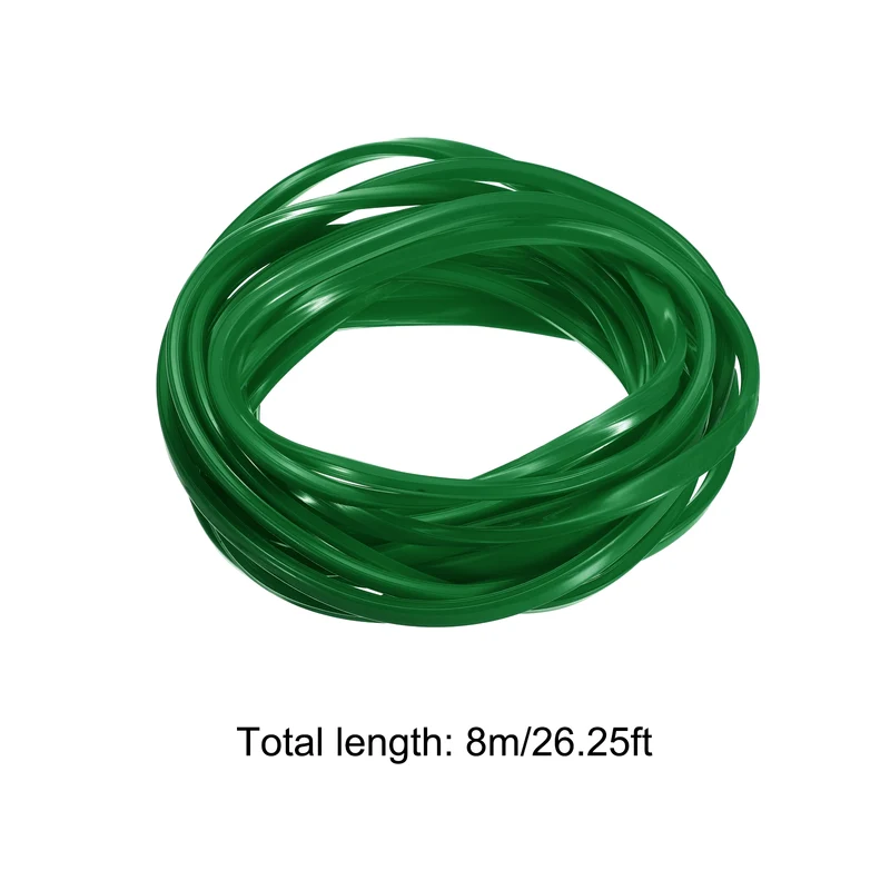 Aluminum Profile Slot Cover Flat Seal Green 8M 8mm 3030 4040 Series