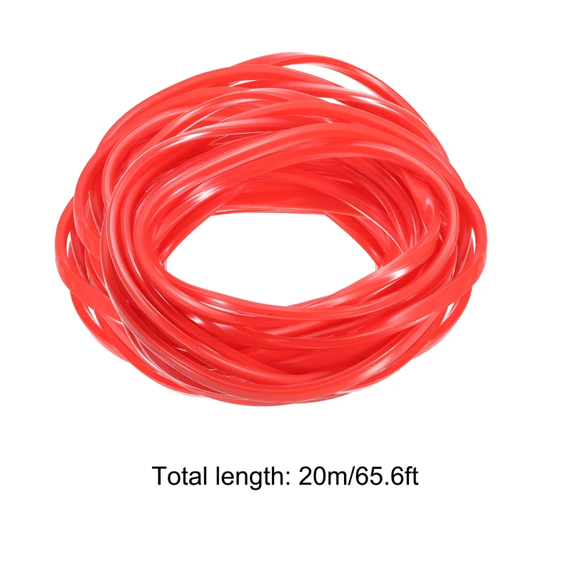 Aluminum Profile Slot Cover Flat Seal Red 20M 8mm 3030 4040 Series