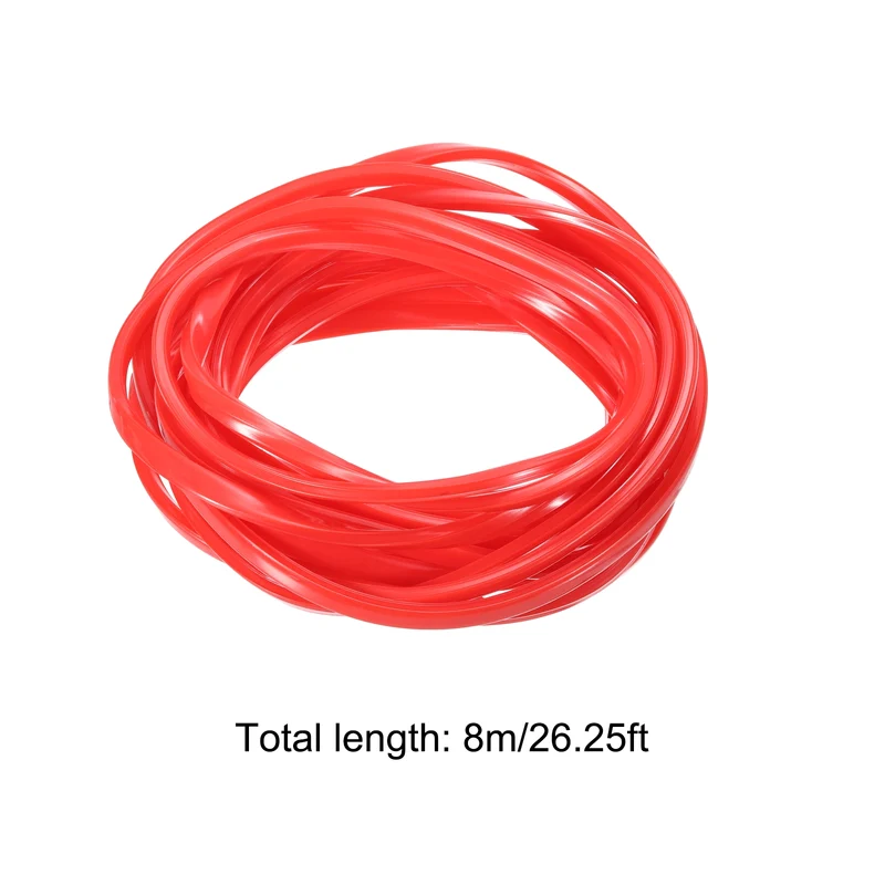 Aluminum Profile Slot Cover Flat Seal Red 8M 8mm 3030 4040 Series