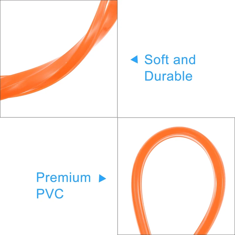 Aluminum Profile Slot Cover Flat Seal Orange 8M 8mm 3030 4040 Series