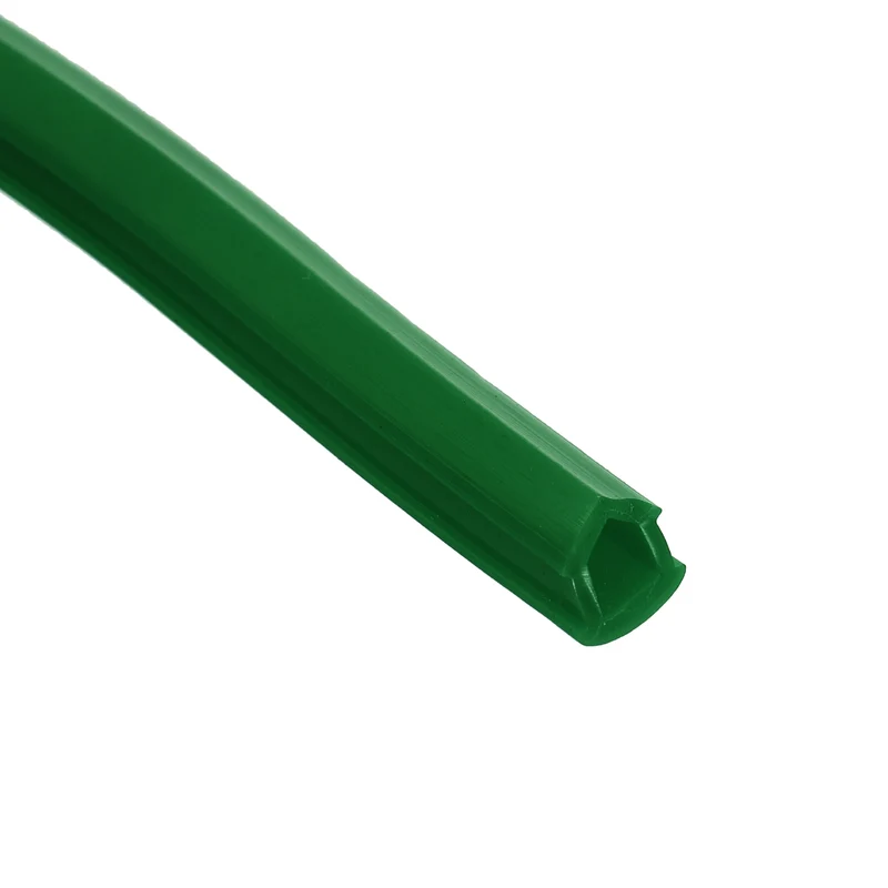 Aluminum Profile Slot Cover Flat Seal Green 8M 6mm 2020 Series
