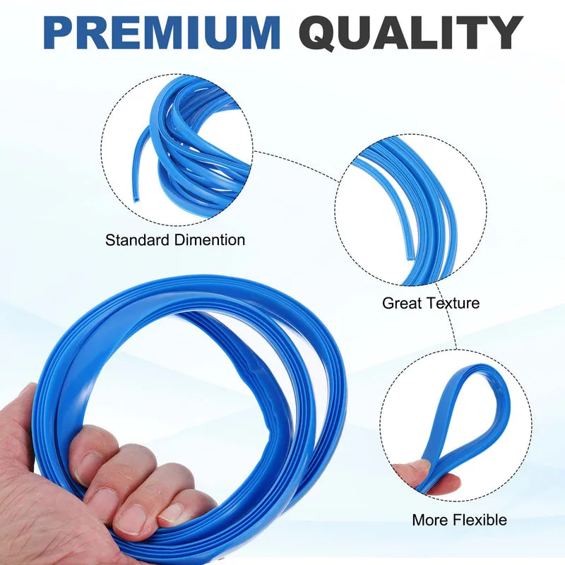 10m / 32.8ft Blue 10mm 4545, 5050 Aluminum t Slot Soft Cover Seal Pack of 1