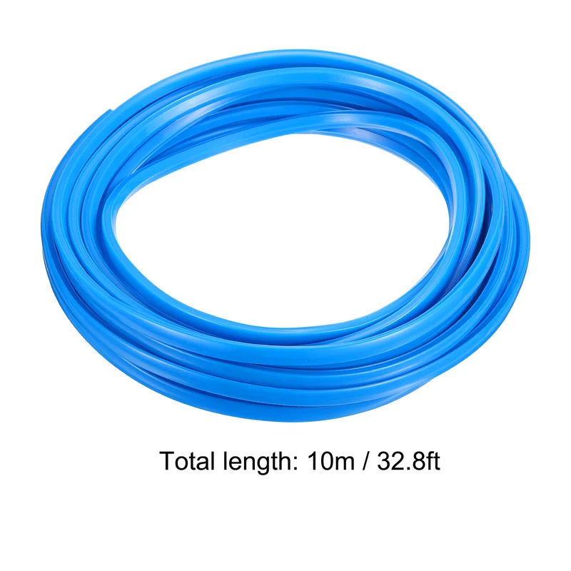 Aluminum Profile Slot Cover Flat Seal Blue 10m 6mm 2020 Series 1Pcs