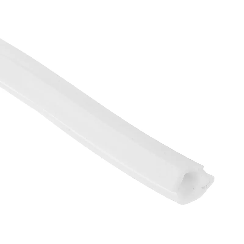 Aluminum Profile Slot Cover Flat Seal White 10m 6mm 2020 Series 1Pcs