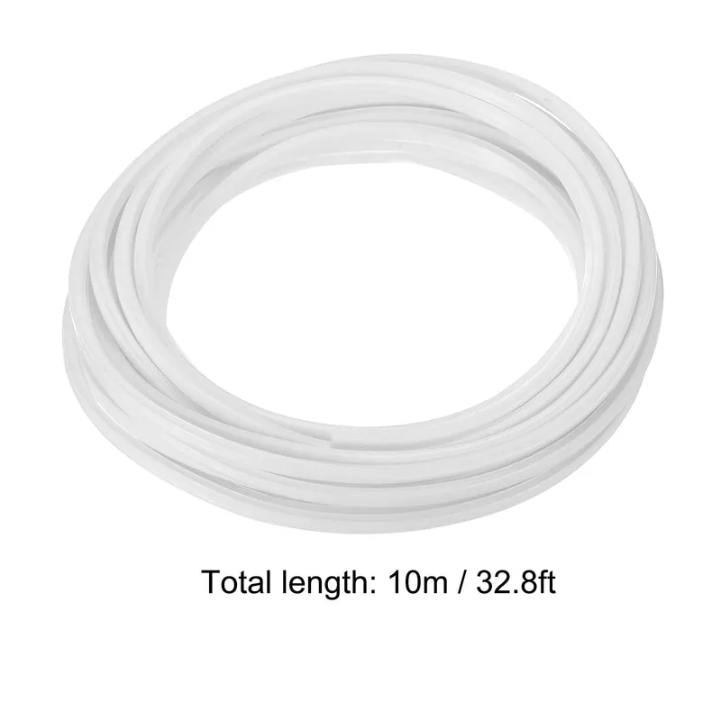 Aluminum Profile Slot Cover Flat Seal White 10m 6mm 2020 Series 1Pcs