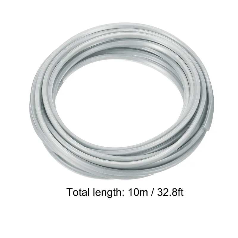Aluminum Profile Slot Cover Flat Seal Silver 10m 6mm 2020 Series 1Pcs