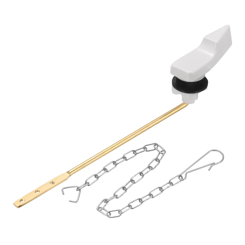 Front Mount Universal Toilet Handle Replacement, 702 White