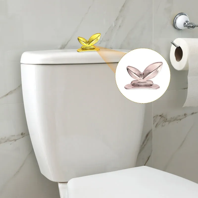 Toilet Seat Lifter Toilet Seat Lifting Handle Toilet Supplies Rose Gold