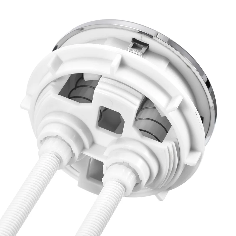 Toilet Tank Button Dual Push Flushing Toilet Replacement Button for 58mm Hole