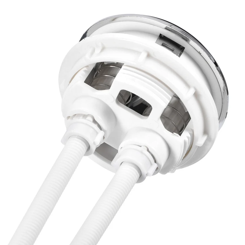 Toilet Tank Button Dual Push Flushing Toilet Button for 48mm(1.89") Hole