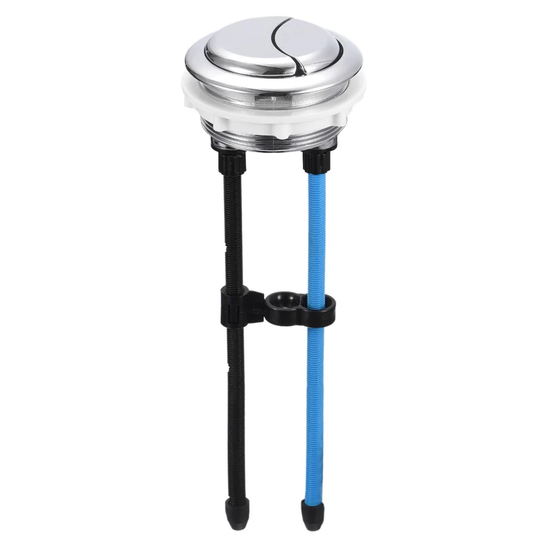 Toilet Tank Button 58mm(2.28") Thread Dual Push Flushing Toilet Button