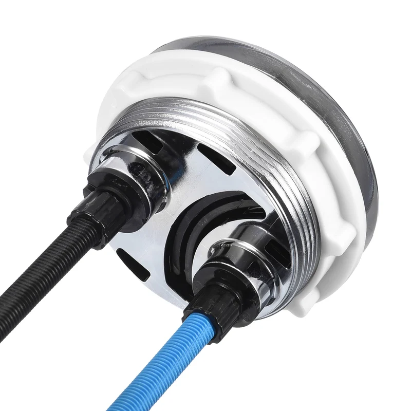 Toilet Tank Button 58mm(2.28") Thread Dual Push Flushing Toilet Button