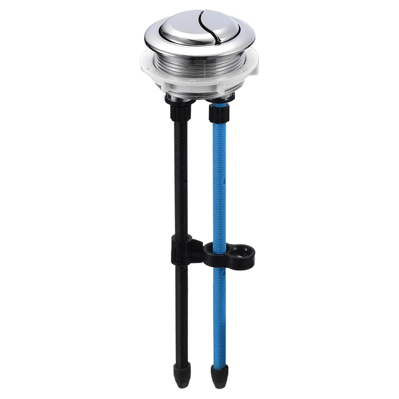 Toilet Tank Button 48mm(1.89") Thread Dual Push Flushing Toilet Button