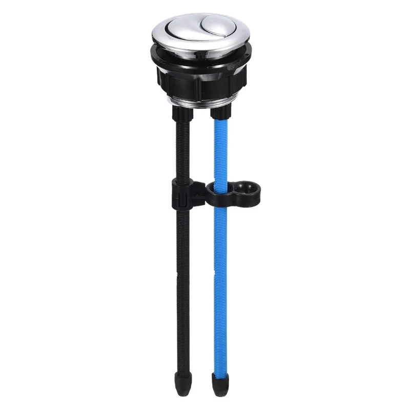 Toilet Tank Button, 38mm(1.5") Thread Dual Push Flushing Toilet Button