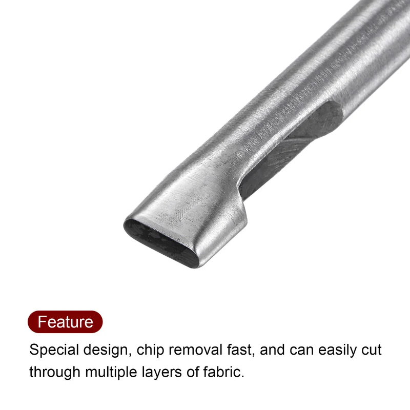 Oval Hole Punch 3x11mm Leather Hollow Cutter Oblong Punch Die for Strap Belt