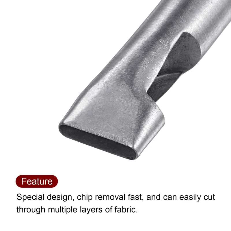 Oval Hole Punch 4x22mm Leather Hollow Cutter Oblong Punch Die for Strap Belt