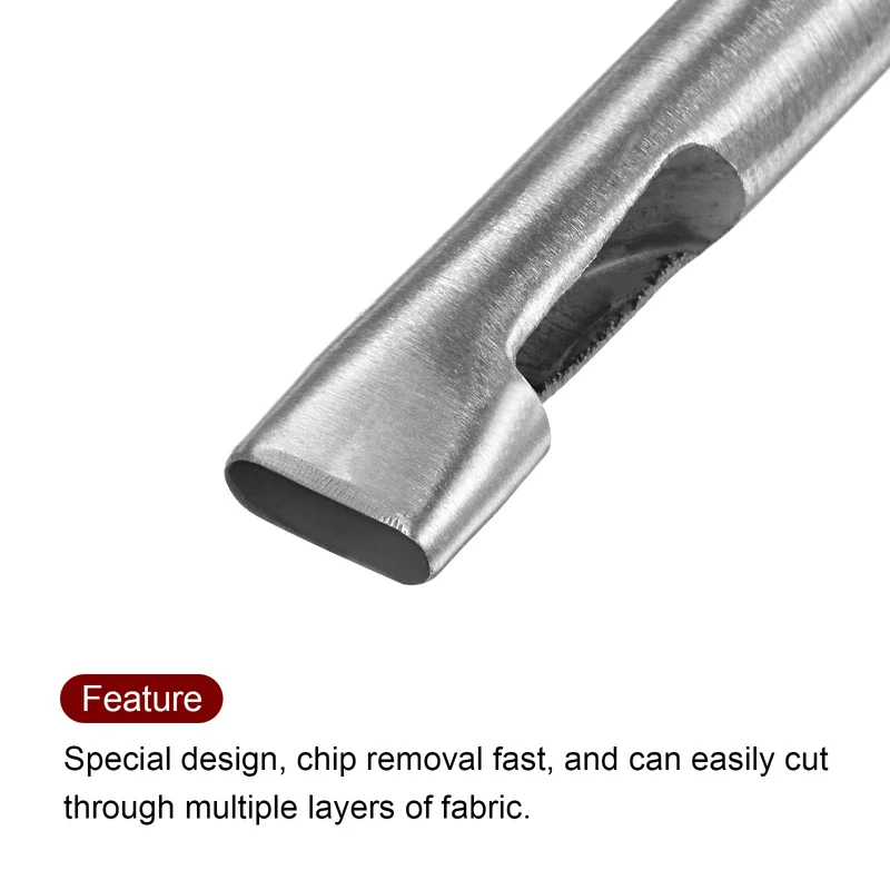 Oval Hole Punch 4x13mm Leather Hollow Cutter Oblong Punch Die for Strap Belt