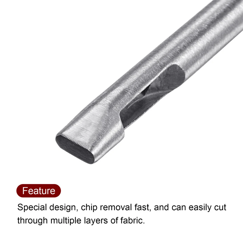 Oval Hole Punch 4x10mm Leather Hollow Cutter Oblong Punch Die for Strap Belt