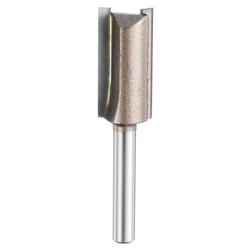 Straight Router Bit 1/4 Shank 19/32" Cutting Dia 2 Flutes 1.18" YG6 Carbide
