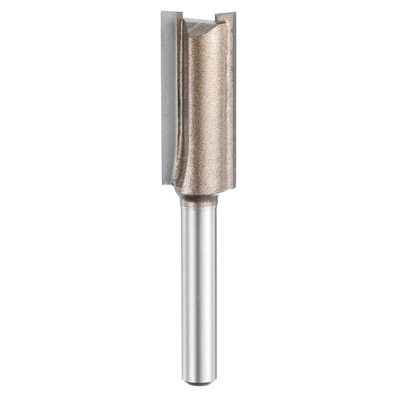 Straight Router Bit 1/4 Shank 33/64" Cutting Dia 2 Flutes 1.18" YG6 Carbide