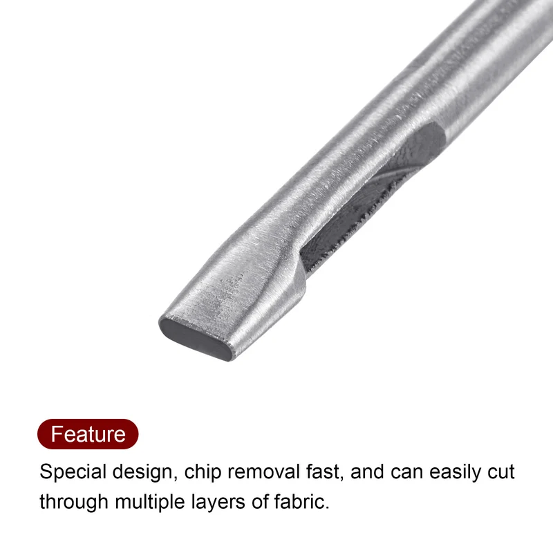 Oval Hole Punch 2x6mm Leather Hollow Cutter Oblong Punch Die for Strap Belt