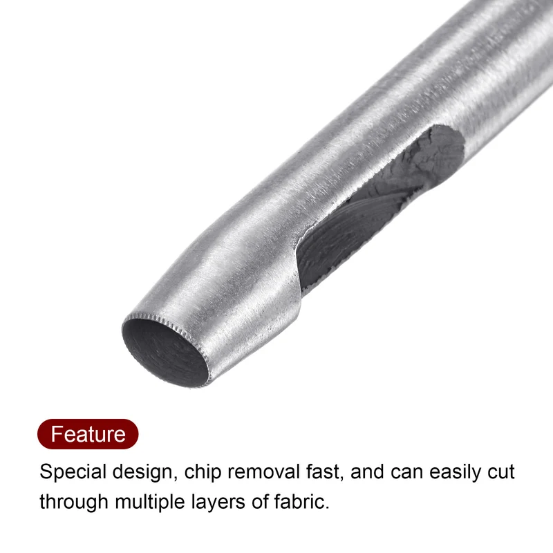 Oval Hole Punch 5x7mm Leather Hollow Cutter Punch Die for Belt