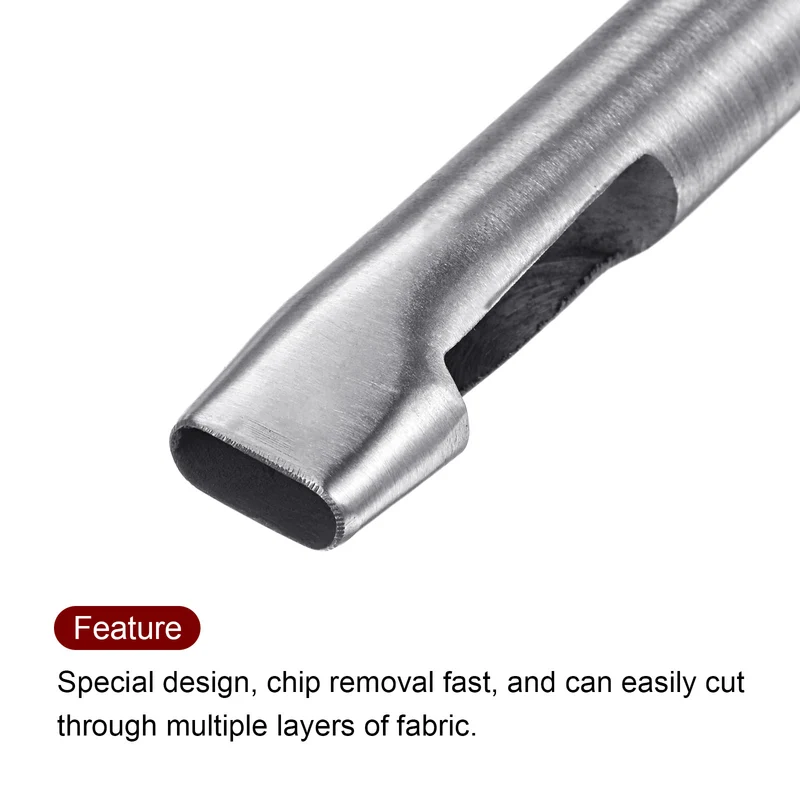 Oval Hole Punch 5x13mm Leather Hollow Cutter Oblong Punch Die for Strap Belt