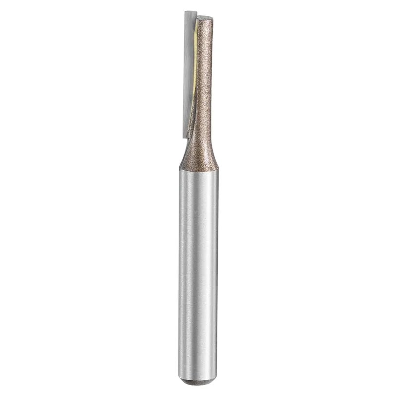 Straight Router Bit 1/4 Shank 13/64" Cutting Dia 2 Flutes 0.79" YG6 Carbide