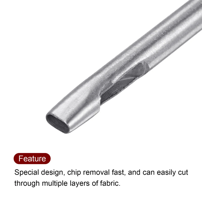 Oval Hole Punch 3x6mm Leather Hollow Cutter Oblong Punch Die for Strap Belt