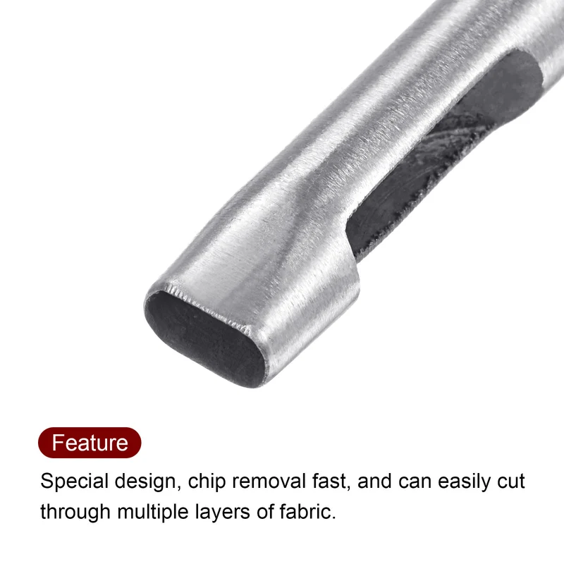 Oval Hole Punch 5x9mm Leather Hollow Cutter Oblong Punch Die for Strap Belt
