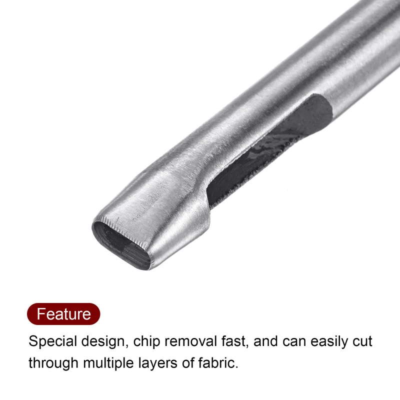 Oval Hole Punch 4x9mm Leather Hollow Cutter Oblong Punch Die for Strap Belt