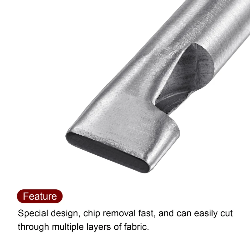 Oval Hole Punch 5x26mm Leather Hollow Cutter Oblong Punch Die for Strap Belt
