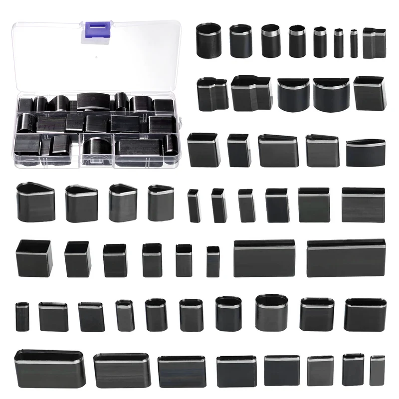 55pcs Leather Hole Punch Tool High Speed Steel Hollow Punch Cutter Tool Multiple Shapes with Storage Case Leather Cutting Dies Kit for Handmade DIY Leather Crafts
