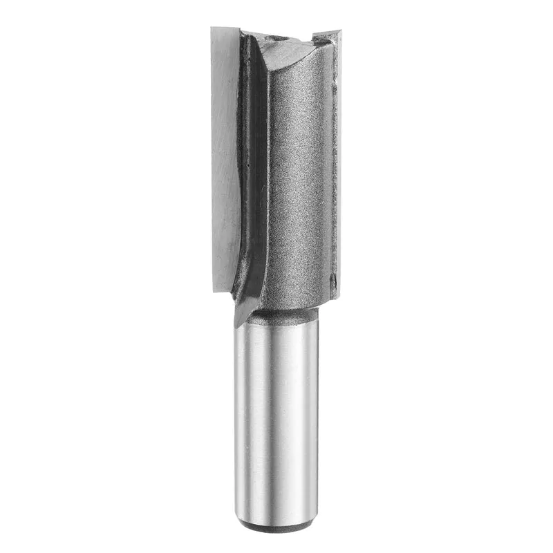 Straight Router Bit 1/2 Shank 3/4" Cutting Dia 2 Flutes 1.57" YG6 Carbide Cutter