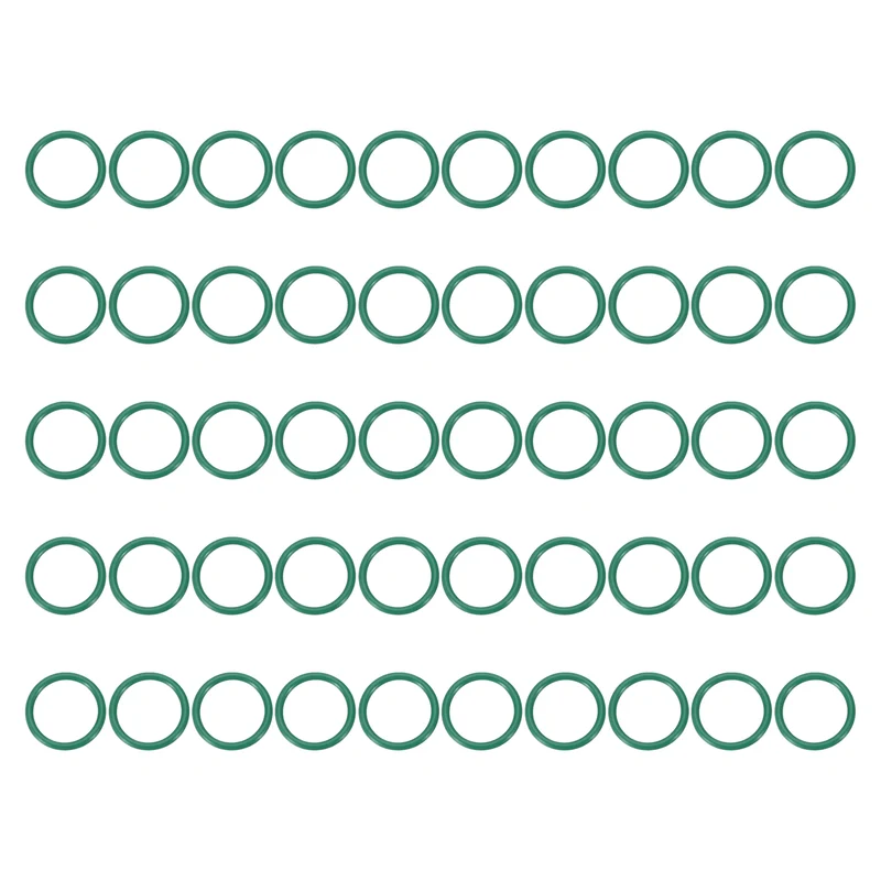 50Pcs Fluorine Rubber O-Ring 14.5mm OD 11.5mm ID 1.5mm Width,FKM Seal Gasket