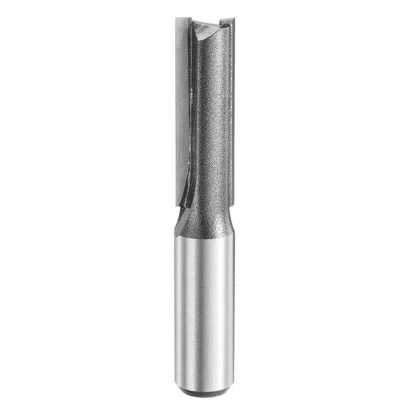 Straight Router Bit 1/2 Shank 15/32" Cutting Dia 2 Flutes 1.57" YG6 Carbide
