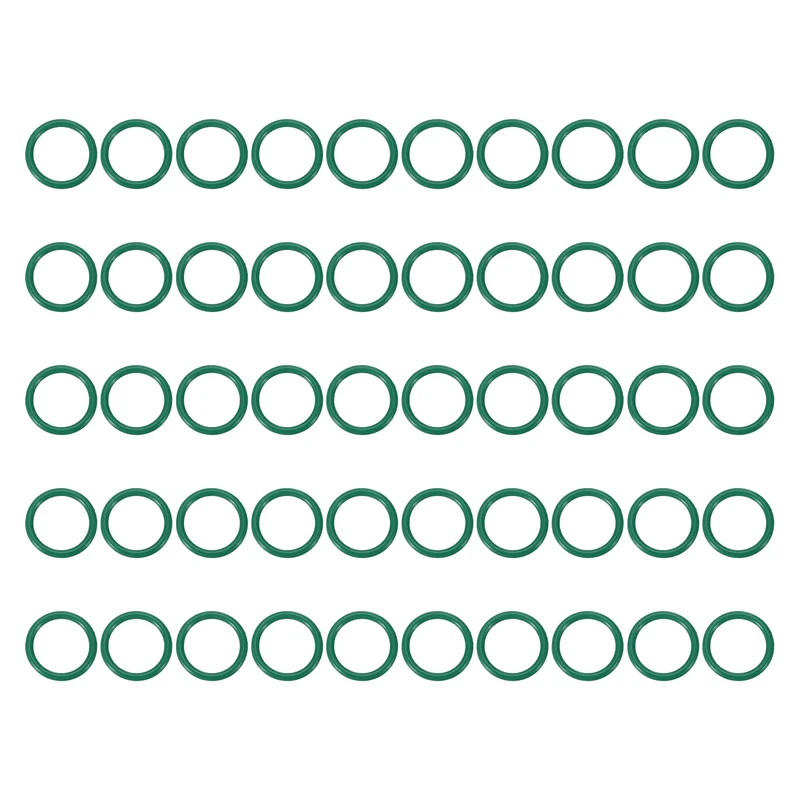 50Pcs Fluorine Rubber O-Ring 13.5mm OD 10.5mm ID 1.5mm Width,FKM Seal Gasket