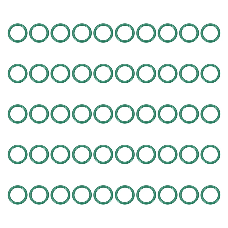 50Pcs Fluorine Rubber O-Ring 11.5mm OD 8.5mm ID 1.5mm Width,FKM Seal Gasket