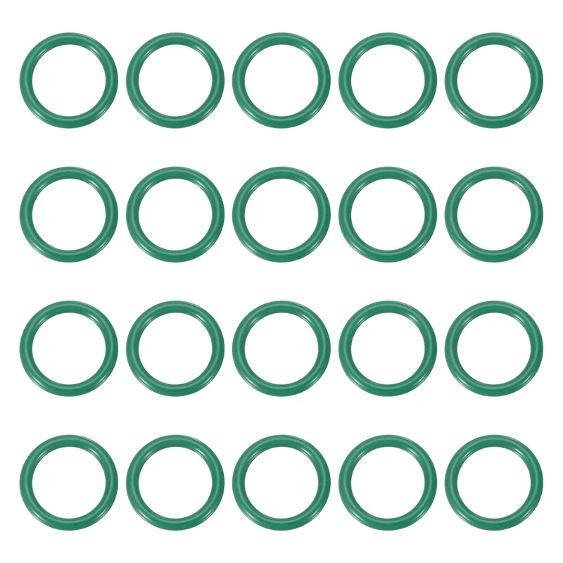 20Pcs Fluorine Rubber O-Ring 11.5mm OD 8.5mm ID 1.5mm Width,FKM Seal Gasket