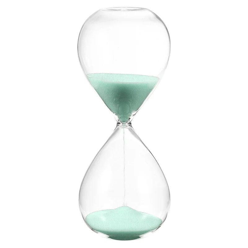 10 Minutes Sand Timer, Watch High Glass Sandglass Timer, Light Blue