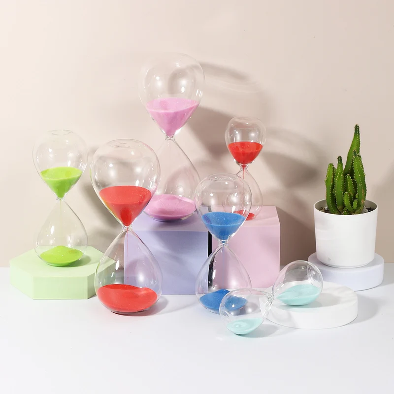 5 Minutes Sand Timer, Watch High Glass Sandglass Timer, Pink