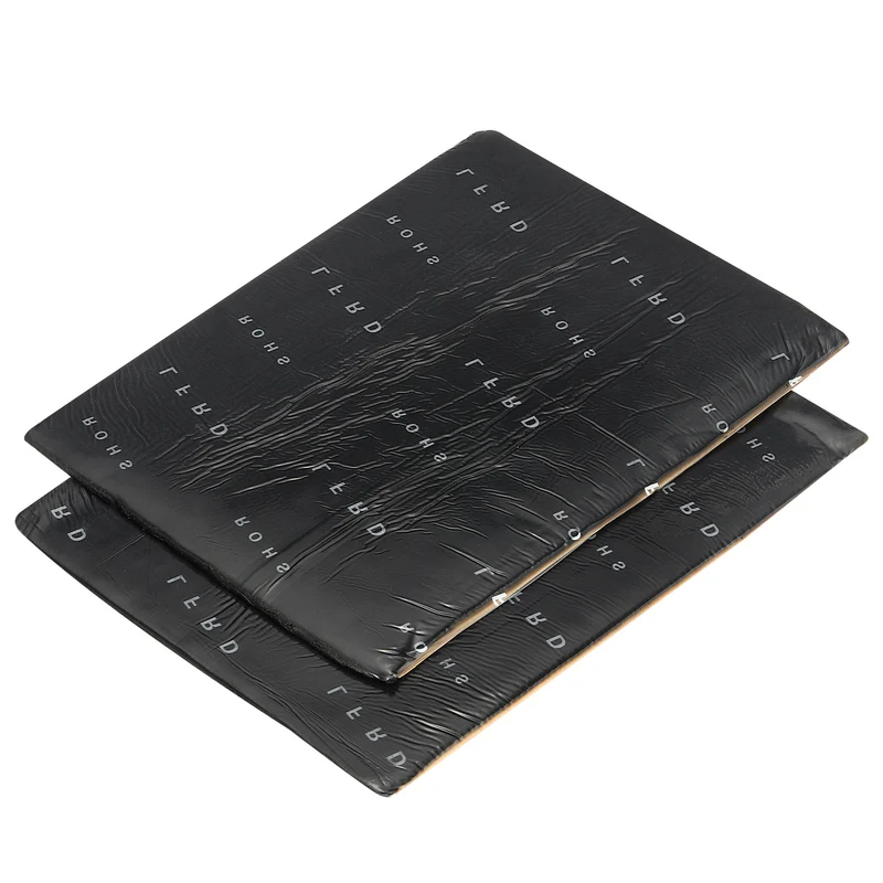 Sound Deadening Mat Damping Block for Air Conditioner 160 x 120 x 4mm Black 4pcs
