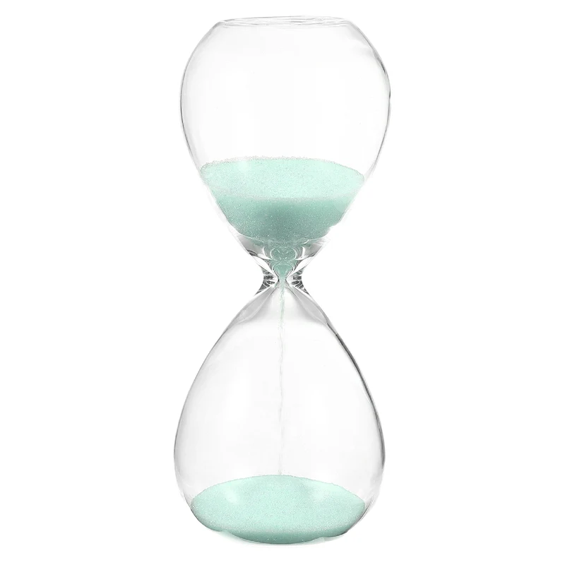 5 Minutes Sand Timer, Watch High Glass Sandglass Timer, Light Blue