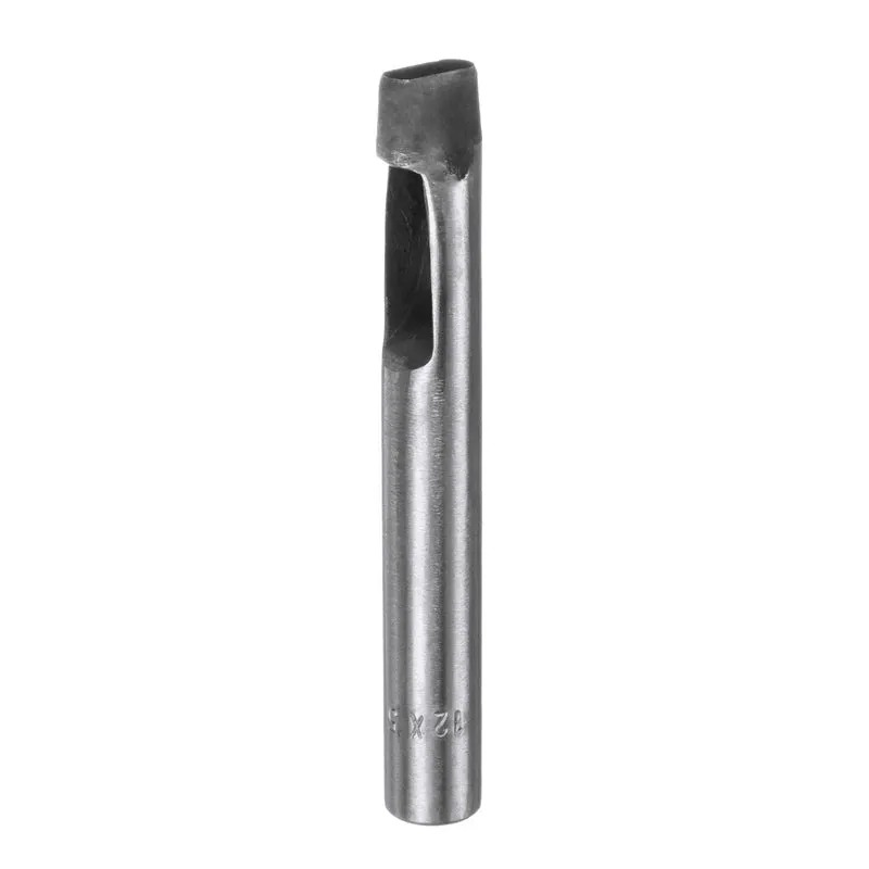 Leather Oval Hole Punch 12x5mm Belt Hole Puncher Oblong Hollow Punching Cutting Tool for Leather Crafting, Watch Band, Strap, Cloth, Gaskets