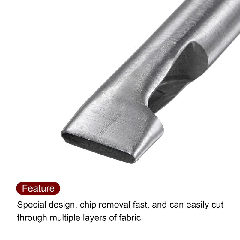 Oval Hole Punch 3x19mm Leather Hollow Cutter Oblong Punch Die for Strap Belt