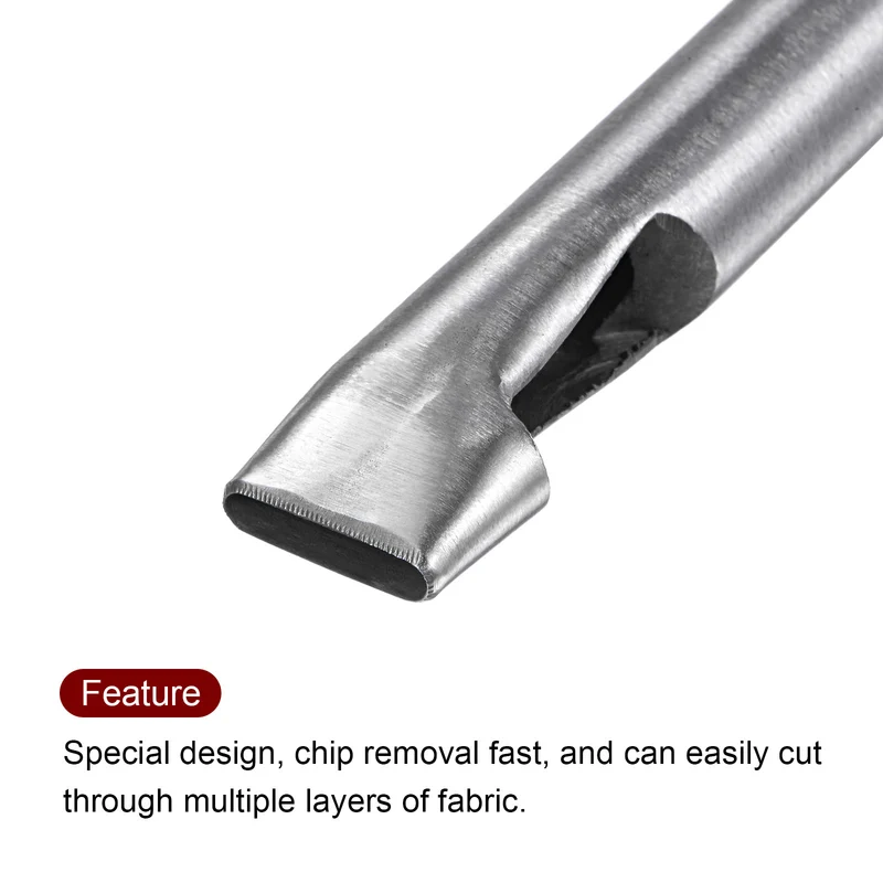 Oval Hole Punch 3x16mm Leather Hollow Cutter Oblong Punch Die for Strap Belt